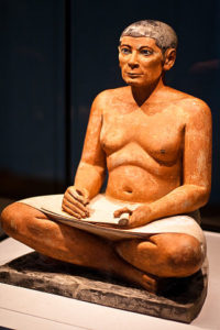 Der sitzender Schreiber, Louvre, Paris