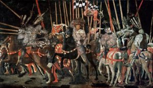 Die Schlacht von San Romano, Louvre, Paris