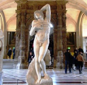 Der sterbende Sklave für das Juliusgrab, Michelangelo, Louvre, Paris