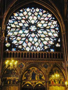 Sainte Chapelle, Paris, Westseite