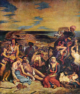 Das Massaker von Chios, Louvre, Paris